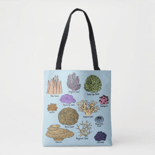 Korallenarten Tasche