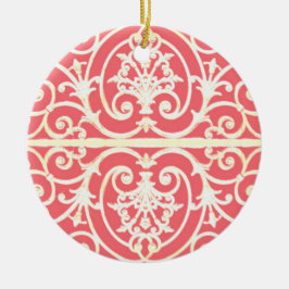 Korallendurchschnitt Keramikornament