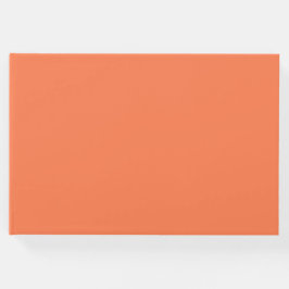 Korallenfarbe Gästebuch