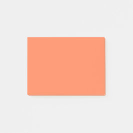 Korallenfarbe Post-it Klebezettel