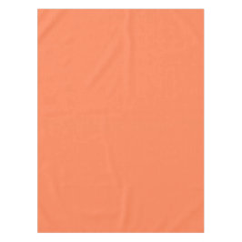 Korallenfarbe Tischdecke