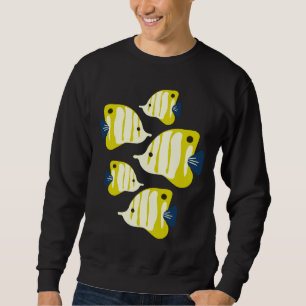 Korallenfisch Sweatshirt