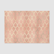 Korallenflechte Rose Gold Metallische Blütenpfirsi