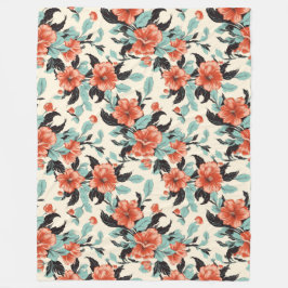 Korallengarten Fleecedecke