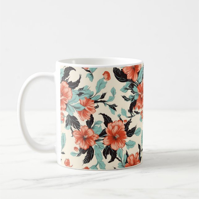 Korallengarten Kaffeetasse (Links)