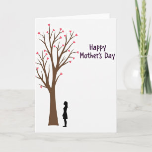 Korallenherz Muttertagskarte Karte