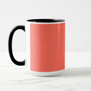 Korallenhex-Code FF6F61 Tasse