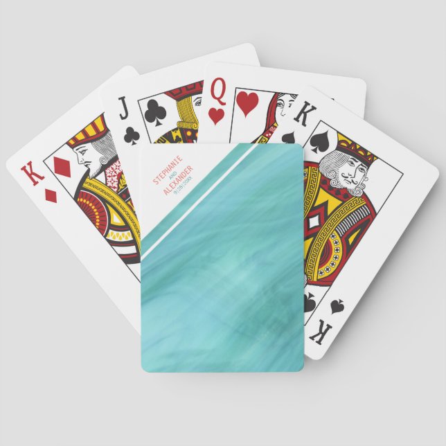 Korallenhochzeit Spielkarten (Rückseite)