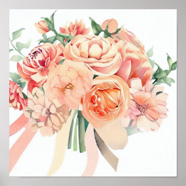 Korallenkoralle, Attendants Bouquet (B) Poster (Vorne)