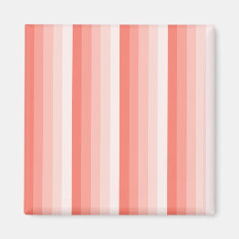 Korallenpfirsichstreifen Magnet