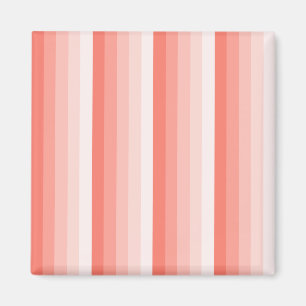 Korallenpfirsichstreifen Magnet