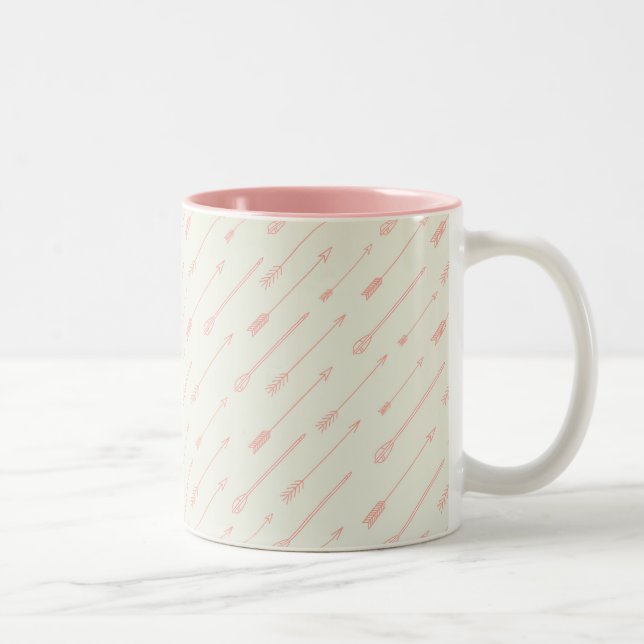 Korallenprofil Zweifarbige Tasse (Rechts)