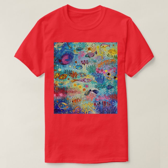 Korallenriff 1 T-Shirt (Design vorne)