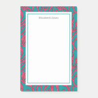 Korallenriff Abstrakt rosa und Aquamarin tropisch
