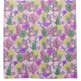 Korallenriff Duschvorhang