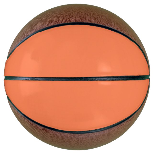 Korallenriff - Farbe | Classic | elegant Basketball (Vorderseite)