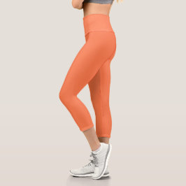 Korallenriff - Farbe | Classic | elegant Capri Leggings