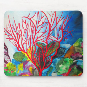Korallenriff-Great Barrier Reef Ozeankunst Mousepad