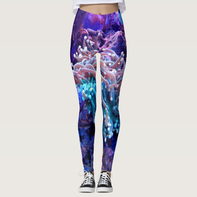Korallenriff LEGGINGS (Vorderseite)