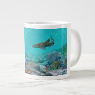 Korallenriff Nurse Shark & Octopus Jumbo Tasse