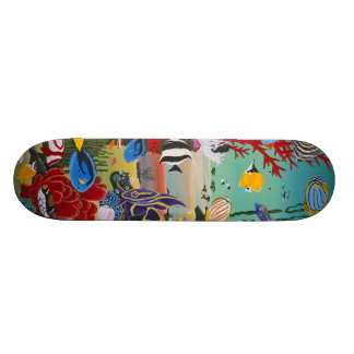 Korallenriff Skateboard