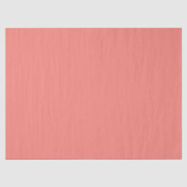 Korallenrosa Farbe Seidenpapier