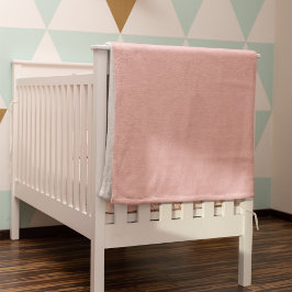 Korallenrosa Fleecedecke