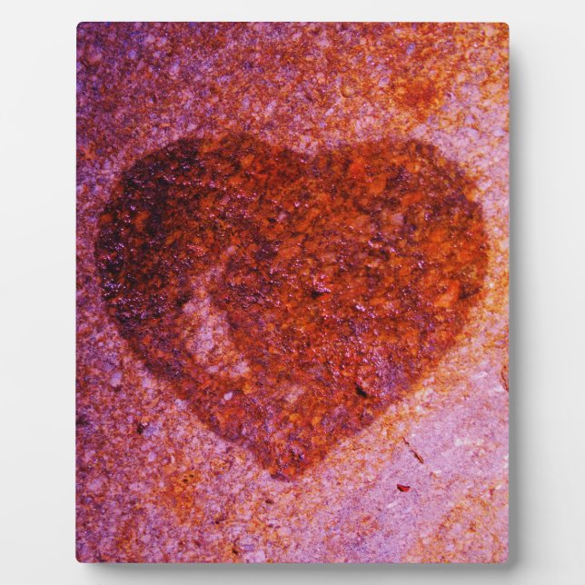 Korallenrosa Fotoplatte (Vorderseite)