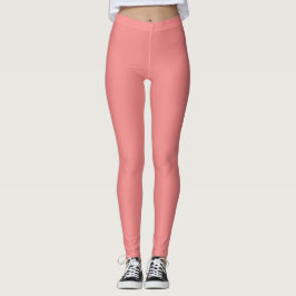 Korallenrosa Leggings