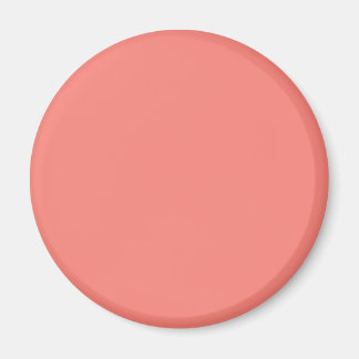 Korallenrosa Uni-Farbe Magnet