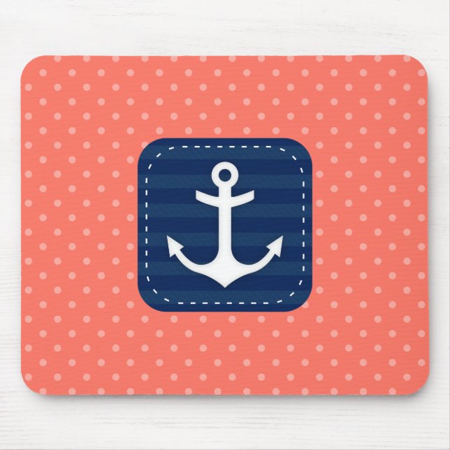 Korallenroter Mousepad (Vorne)