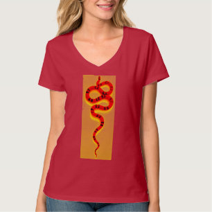 Korallenschlange Gelber T - Shirt