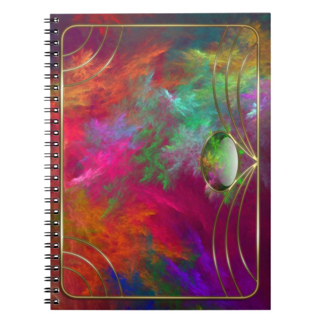 KorallentiefenNotebook Notizblock (Vorderseite)