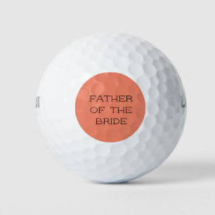 Korallenvater Personalisiert Golfball