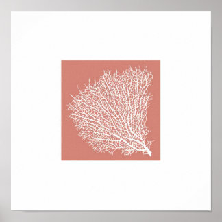 Korallenzweig Poster