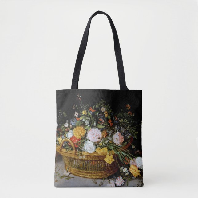 Korb der Blume, Jan Brueghel der Jüngere Tasche (Vorderseite)