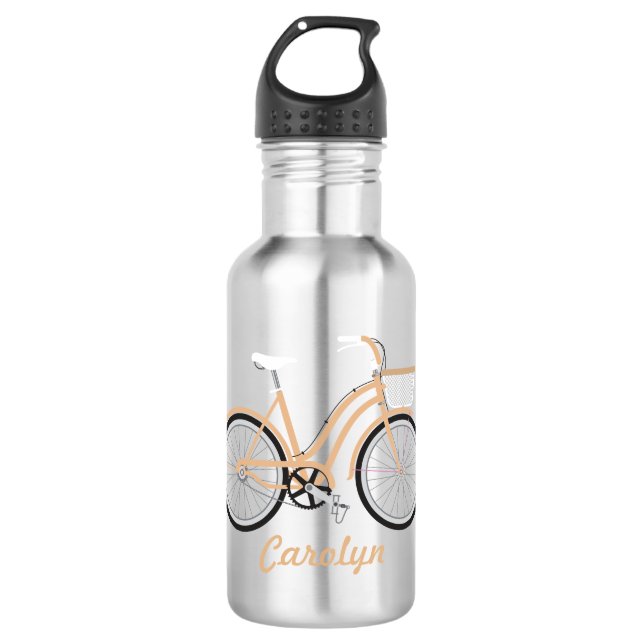 Korb-Fahrrad-Wasser-Flasche für Fahrrad-Reiter Edelstahlflasche (Vorderseite)