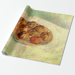 Korb mit Äpfeln für Pissarro von Vincent van Gogh Geschenkpapier