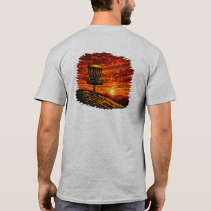 Korb Sonnenuntergang T-Shirt