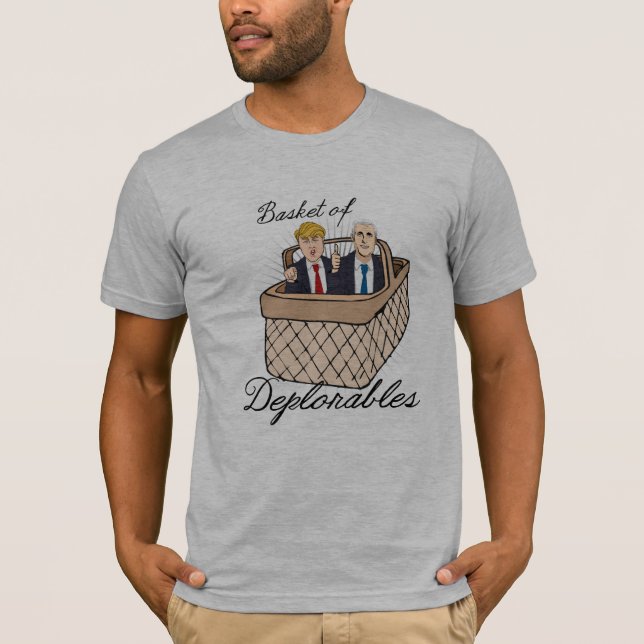 Korb von Deplorables - Trumpf-Pennys -- T-Shirt (Vorderseite)