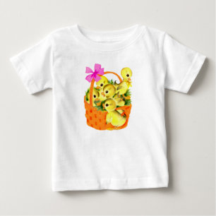 Körbchen mit Baby Chicks T-shirt