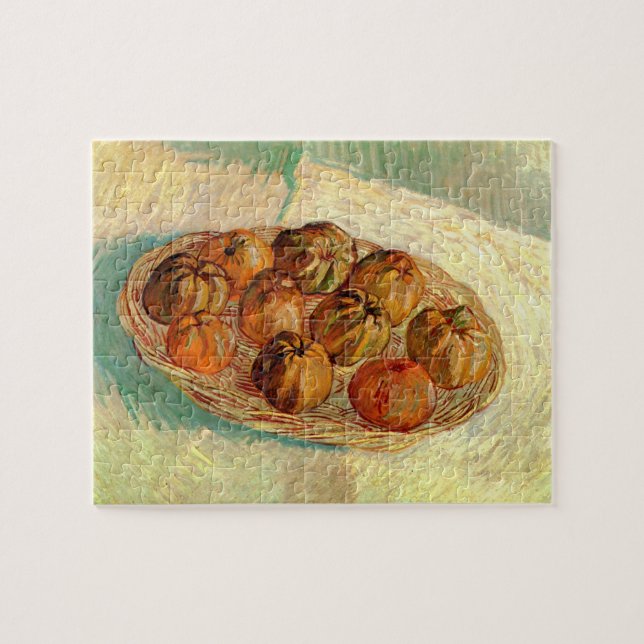 Körbe von Äpfeln nach Pissarro von Vincent van Gog (Horizontal)