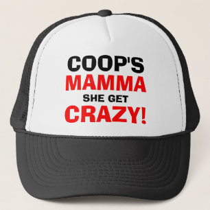 KORBES, MAMMA, ERHÄLT SIE, VERRÜCKT! TRUCKERKAPPE