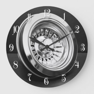 Korbstrainer Große Wanduhr
