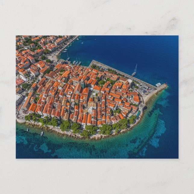 Korcula Kroatien Postcard Postkarte (Vorderseite)