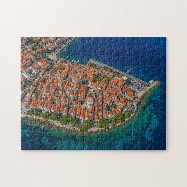 Korcula Kroatien Puzzlespiel (Horizontal)