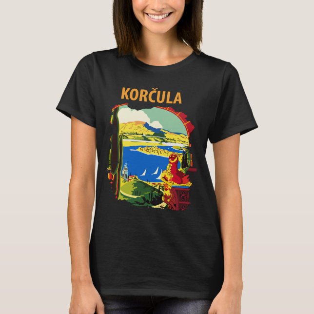 Korcula T-Shirt (Vorderseite)