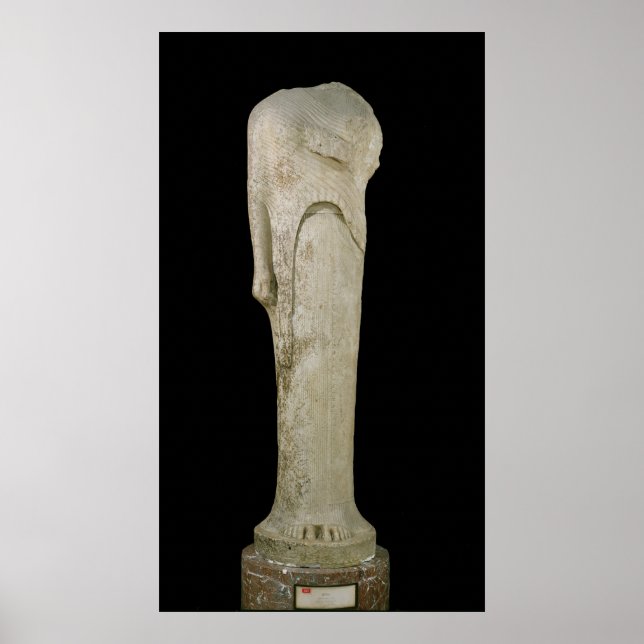 Kore Figur gewidmet Hera Poster (Vorne)
