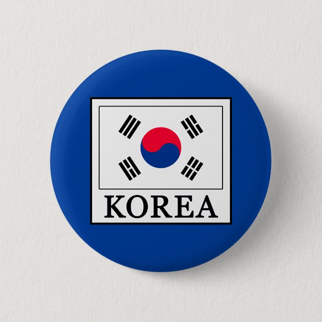 Korea Button (Vorderseite)