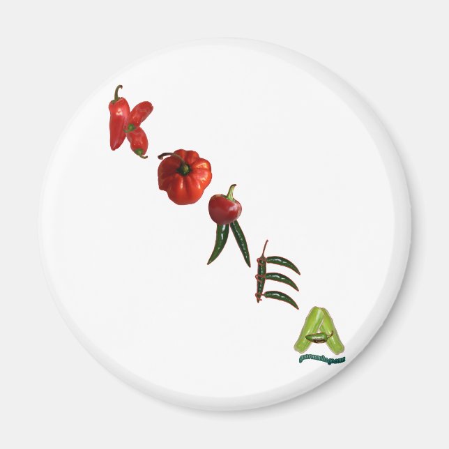 Korea Chili Paprikaschoten Magnet (Vorne)